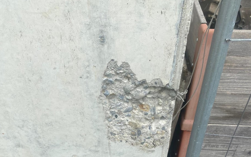 schaeden an betonoberflaechen