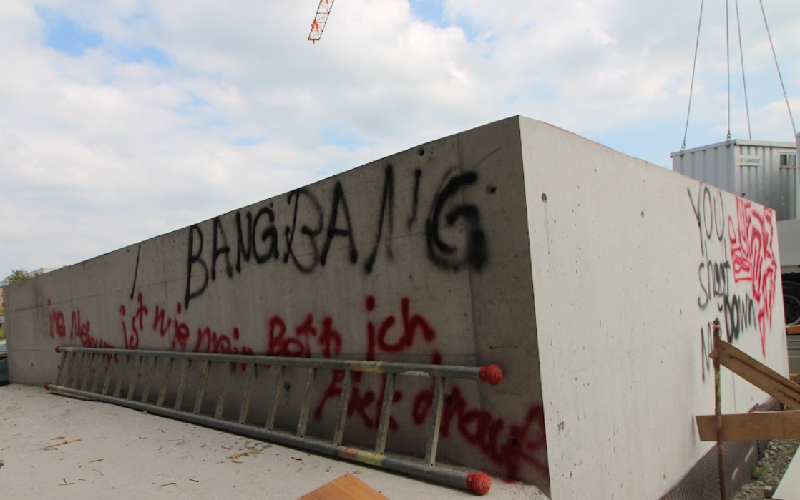 alternativen Methoden zur Graffitientfernung